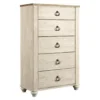 Willowton 5-Drawer Storage Chest -Furniture Specialty Shop 810590333