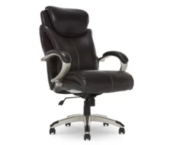 Dayton Dark Brown Big & Tall Bonded Leather Office Chair -Furniture Specialty Shop 810590372 4