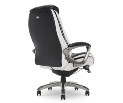 Lautner Black Executive Bonded Leather Office Chair -Furniture Specialty Shop 810590376 5