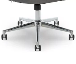 Valetta Gray Microfiber Office Chair -Furniture Specialty Shop 810590379 6