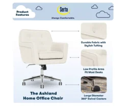 Serta Ashland Fabric Office Chair -Furniture Specialty Shop 810590380 7