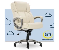 Serta Garret Executive Bonded Leather Office Chair -Furniture Specialty Shop 810590385 1
