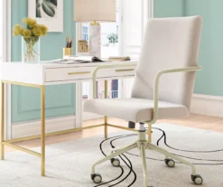 Giselle Velvet Office Chair -Furniture Specialty Shop 810590390 2