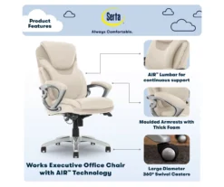 Serta Bryce Bonded Leather Office Chair -Furniture Specialty Shop 810590391 7