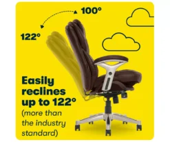 Claremont Chestnut Brown Bonded Leather Office Chair -Furniture Specialty Shop 810590393 8