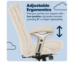 Serta Claremont Bonded Leather Office Chair -Furniture Specialty Shop 810590394 11 1