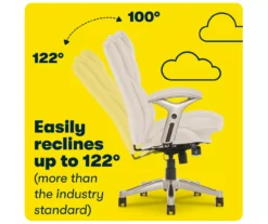 Serta Claremont Bonded Leather Office Chair -Furniture Specialty Shop 810590394 8 1