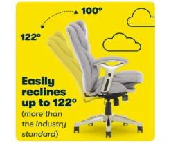 Serta Claremont Fabric Office Chair 30 Serta Claremont Fabric Office Chair -Furniture Specialty Shop 810590395 8