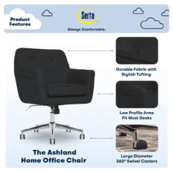 Serta Ashland Fabric Office Chair -Furniture Specialty Shop 810590407 71