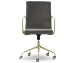 Giselle Velvet Office Chair