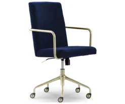 Giselle Velvet Office Chair -Furniture Specialty Shop 810590416 4