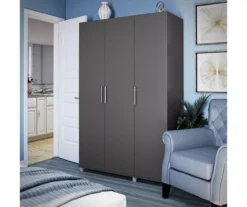 Systembuild Colwyn 3-Door Storage Wardrobe -Furniture Specialty Shop 810591235 2
