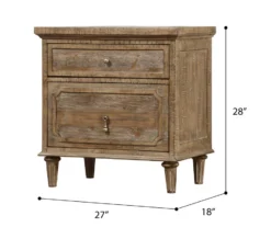 Windham 2-Drawer Nightstand With USB Charging 18 Windham 2-Drawer Nightstand With USB Charging -Furniture Specialty Shop 810591521 8