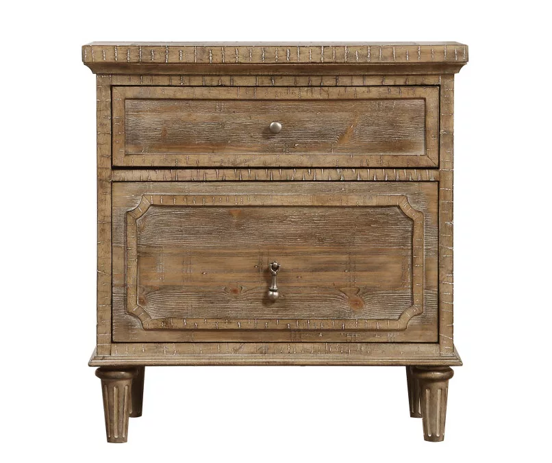 Windham 2-Drawer Nightstand With USB Charging 3 Windham 2-Drawer Nightstand With USB Charging