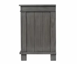Topeka Warm Gray 3-Drawer Nightstand With USB Charging 13 Topeka Warm Gray 3-Drawer Nightstand With USB Charging -Furniture Specialty Shop 810591526 5