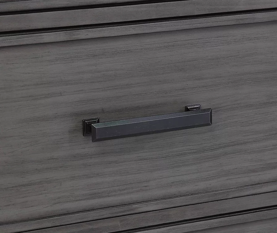 Topeka Warm Gray 3-Drawer Nightstand With USB Charging 11 Topeka Warm Gray 3-Drawer Nightstand With USB Charging - Image 9