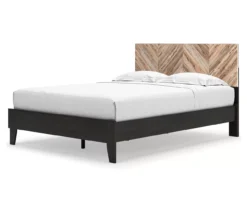 Piperton Black Queen Platform Bed Base -Furniture Specialty Shop 810591748 810591749 1 1