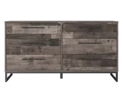 Neilsville Gray 6-Drawer Dresser
