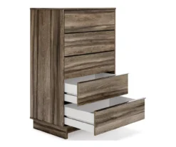 Shallifer Brown 5-Drawer Storage Chest -Furniture Specialty Shop 810591841 2