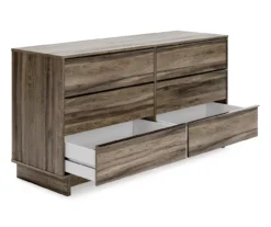 Shallifer Brown 6-Drawer Dresser 11 Shallifer Brown 6-Drawer Dresser -Furniture Specialty Shop 810591842 2