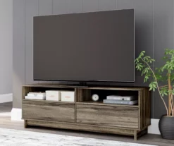 59" Shallifer Brown TV Stand -Furniture Specialty Shop 810592173 9