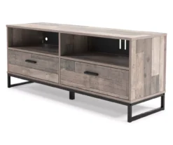 59" Neilsville Multi-Gray TV Stand -Furniture Specialty Shop 810592177 1
