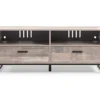 59" Neilsville Multi-Gray TV Stand -Furniture Specialty Shop 810592177 6