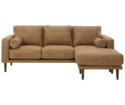 Signature Design By Ashley Arroyo Faux Leather Sofa Chaise -Furniture Specialty Shop 810594574 1