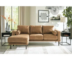 Signature Design By Ashley Arroyo Faux Leather Sofa Chaise -Furniture Specialty Shop 810594574 4