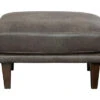 Arroyo Smoke Faux Leather Ottoman 1 Arroyo Smoke Faux Leather Ottoman -Furniture Specialty Shop 810594591 3