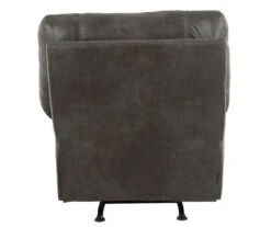 Tambo Pewter Faux Leather Rocker Recliner -Furniture Specialty Shop 810594596 2