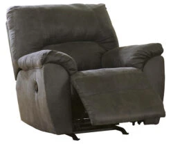 Tambo Pewter Faux Leather Rocker Recliner -Furniture Specialty Shop 810594596 71