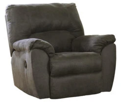Tambo Pewter Faux Leather Rocker Recliner -Furniture Specialty Shop 810594596 8
