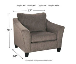 Nemoli Slate Chair And A Half 19 Nemoli Slate Chair And A Half -Furniture Specialty Shop 810594614 6