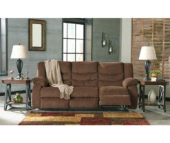 Tulen Chocolate Reclining Sofa -Furniture Specialty Shop 810594622 3