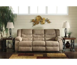 Tulen Mocha Reclining Sofa -Furniture Specialty Shop 810594625 2 1