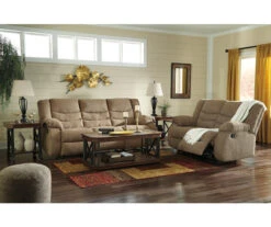 Tulen Mocha Reclining Loveseat -Furniture Specialty Shop 810594625 810594629 3 1