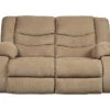 Tulen Mocha Reclining Loveseat -Furniture Specialty Shop 810594629