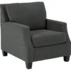 Bayonne Charcoal Armchair -Furniture Specialty Shop 810594660