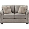 Olsberg Steel Faux Suede Loveseat 2 Olsberg Steel Faux Suede Loveseat -Furniture Specialty Shop 810594669