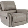 Olsberg Steel Faux Suede Rocker Recliner 2 Olsberg Steel Faux Suede Rocker Recliner -Furniture Specialty Shop 810594670