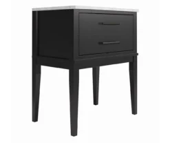 Ameriwood Madison Lane Faux Marble Nightstand -Furniture Specialty Shop 810596720 2