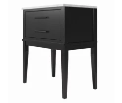 Ameriwood Madison Lane Faux Marble Nightstand -Furniture Specialty Shop 810596720 3