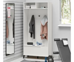 Evolution Amplus White Gym Storage Cabinet -Furniture Specialty Shop 810597746 6