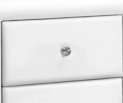 Monarch Faux Leather Nightstand -Furniture Specialty Shop 810598394 A8