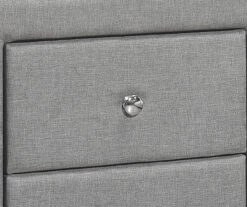 Monarch Linen Upholstered Nightstand 16 Monarch Linen Upholstered Nightstand -Furniture Specialty Shop 810598500 A8