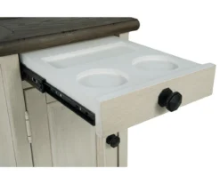 Bolanburg Chairside End Table With USB Ports, Outlets & Tray -Furniture Specialty Shop 810598698 2