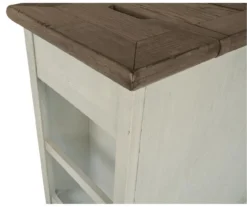 Bolanburg Chairside End Table With USB Ports, Outlets & Tray -Furniture Specialty Shop 810598698 3