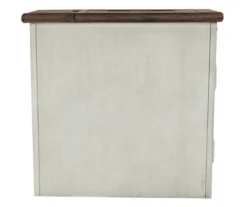 Bolanburg Chairside End Table With USB Ports, Outlets & Tray -Furniture Specialty Shop 810598698 8