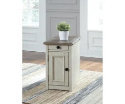Bolanburg Chairside End Table With USB Ports, Outlets & Tray -Furniture Specialty Shop 810598698 9